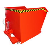 Bauer Südlohn Bac à copeaux GU-E 1000, peint, rouge feu