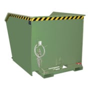 Bauer Südlohn Bac à copeaux GU-E 1500, peint, vert réséda