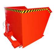 Bauer Südlohn Bac à copeaux GU-E 2000, peint, rouge feu