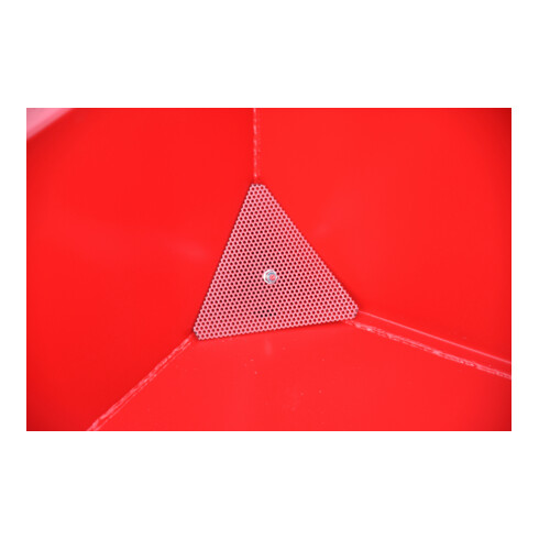 Bauer Südlohn Bac à copeaux GU-E 2000, peint, rouge feu