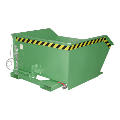 Bauer Südlohn Bac à copeaux GU-E 750, peint, vert réséda