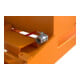Bauer Südlohn Bac à copeaux S4A 1200, peint, orange jaune