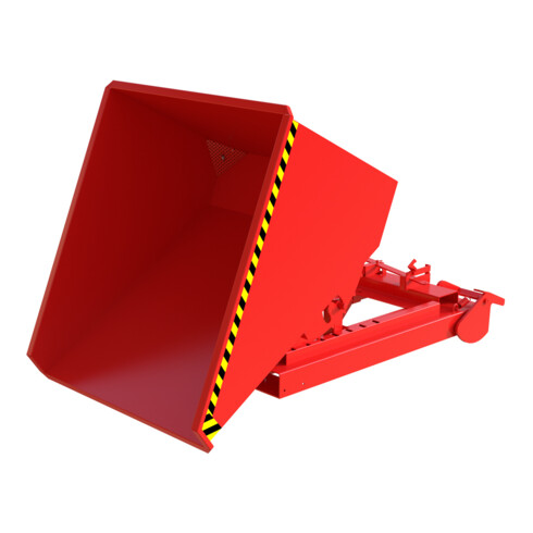 Bauer Südlohn conteneur à copeaux S4A 600, laqué, gris souris