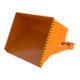 Bauer Südlohn Bac à copeaux S4A 900, peint, orange jaune