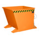 Bauer Südlohn Bac à copeaux SGU-RZ 55, peint, orange jaune