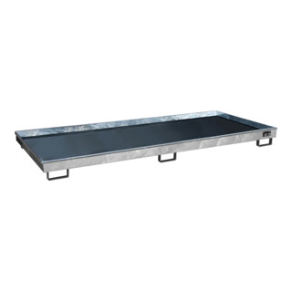 Bauer Südlohn Bac à étagère avec insert PE RW 3300-1 PE, galvanisé à chaud