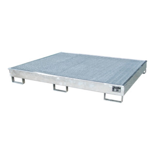 Bauer Südlohn Bac à étagère avec insert PE RW-GR 1800 PE, galvanisé à chaud