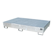 Bauer Südlohn Bac à étagère avec insert PE RW-GR 2200-2 PE, galvanisé à chaud