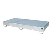 Bauer Südlohn Bac à étagère avec insert PE RW-GR 2700-2 PE, galvanisé à chaud