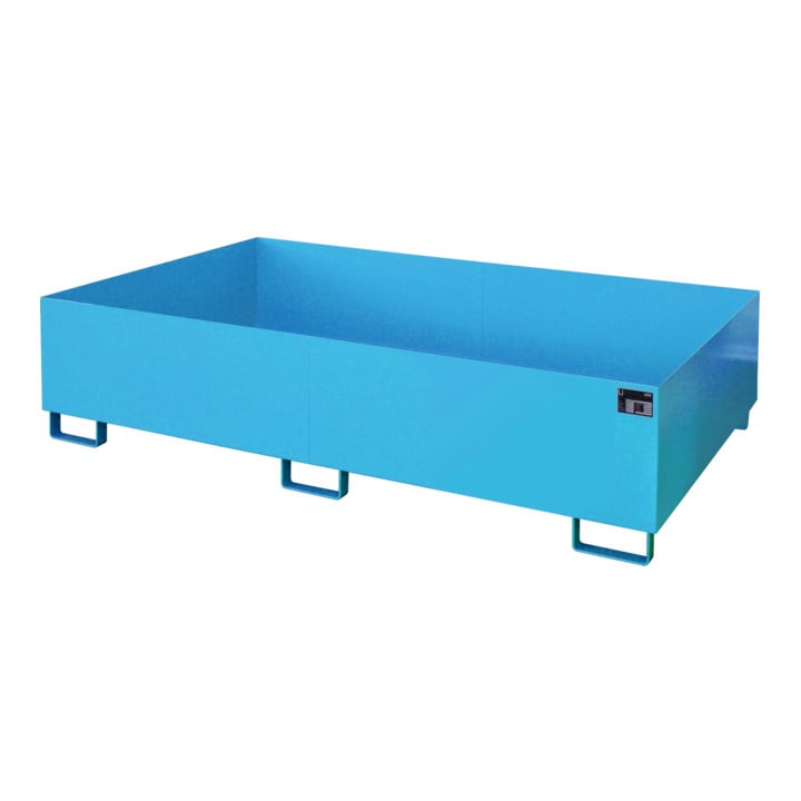 Bauer Südlohn Bac à étagère RW 2200-2, peint, bleu clair