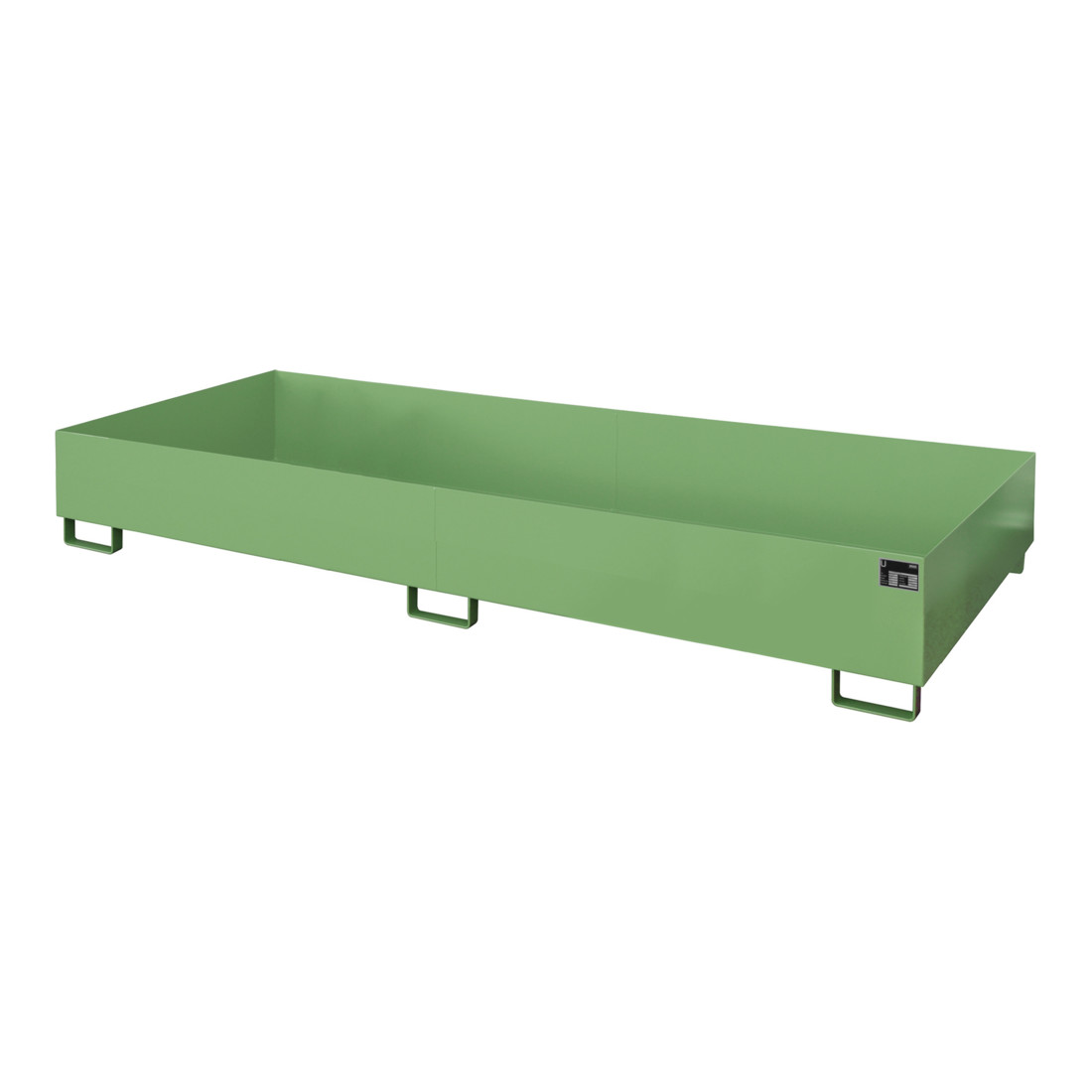 Bauer Südlohn Bac à étagère RW 3300-2, peint, vert réséda