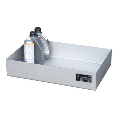 Bauer Südlohn Bac à petits contenants pour palettes KGW-P 1, acier inoxydable 1.4571