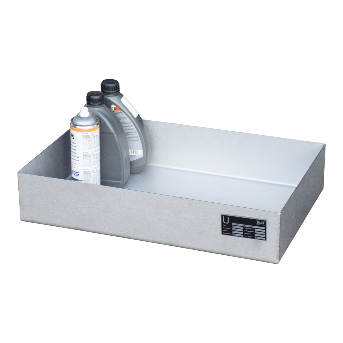 Bauer Südlohn Bac à petits contenants pour palettes KGW-P 1, acier inoxydable 1.4571