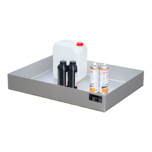 Bauer Südlohn Bac à petits contenants pour palettes KGW-P 2, acier inoxydable 1.4571