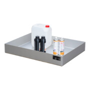 Bauer Südlohn Bac à petits contenants pour palettes KGW-P 2, acier inoxydable 1.4571-3