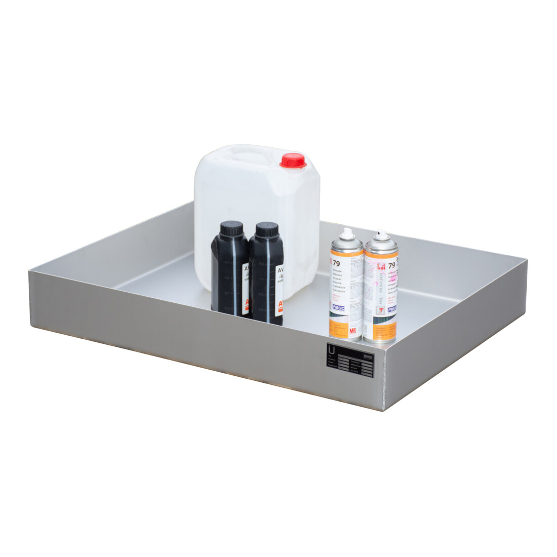 Bauer Südlohn Bac à petits contenants pour palettes KGW-P 2, acier inoxydable 1.4571