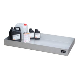 Bauer Südlohn Bac à petits contenants pour palettes KGW-P 3, acier inoxydable 1.4571