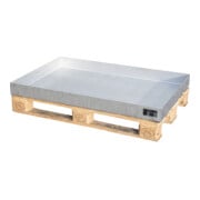 Bauer Südlohn Bac à petits contenants pour palettes KGW-P 3, acier inoxydable 1.4571-4
