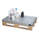 Bauer Südlohn Bac à petits contenants pour palettes KGW-P 4/M V4A, acier inoxydable 1.4571-5