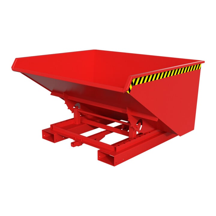 Bauer Südlohn Bac basculant 4A 900, peint, rouge feu
