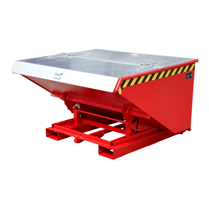 Bauer Südlohn Bac basculant 4A 900, peint, rouge feu