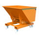 Bauer Südlohn Bac basculant AK 100, peint, orange jaune