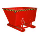 Bauer Südlohn Bac basculant AK 100, peint, rouge feu