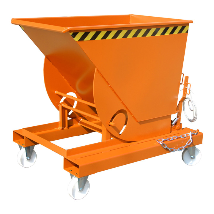 Bauer Südlohn Bac basculant AK 50, laqué, orange jaune