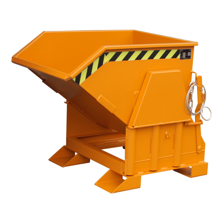 Bauer Südlohn Bac basculant BK 30, peint, orange jaune