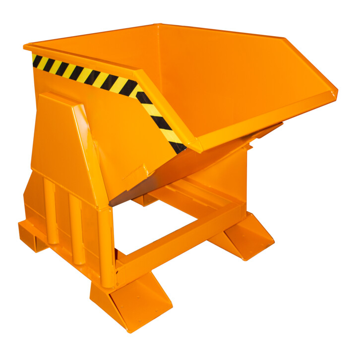 Bauer Südlohn Bac basculant BK 30, peint, orange jaune