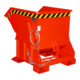 Bauer Südlohn Bac basculant BK 30, peint, rouge feu