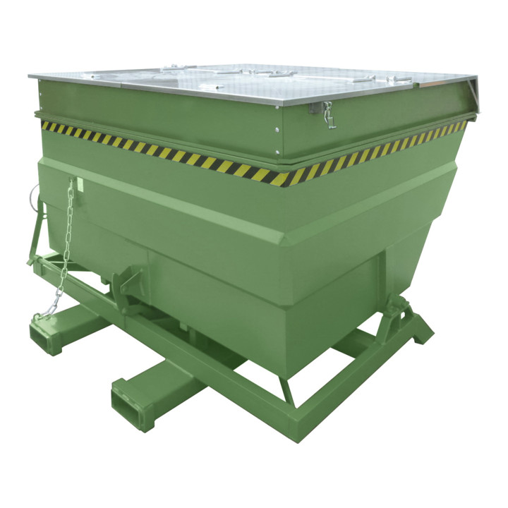 Bauer Südlohn Bac basculant BKC 400, peint, vert réséda