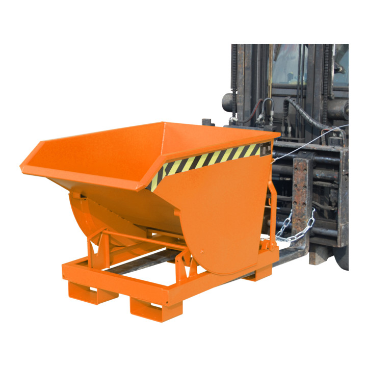 Bauer Südlohn Bac basculant BKM 30, peint, orange jaune