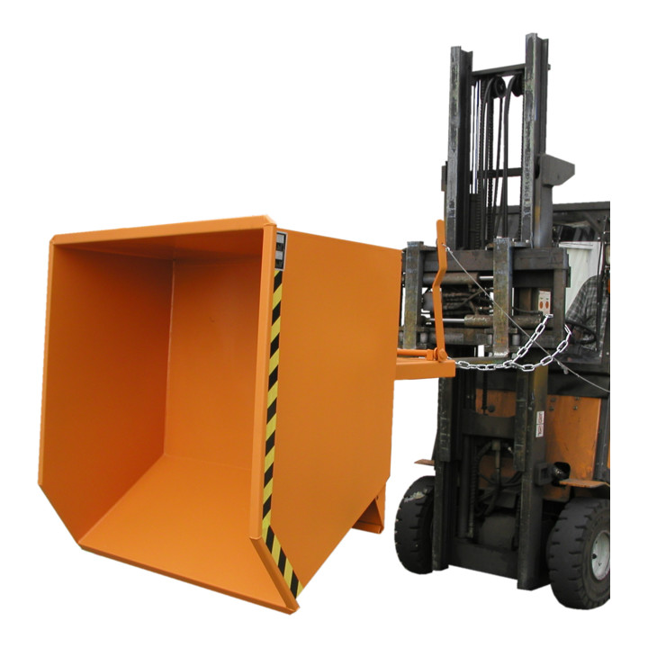 Bauer Südlohn Bac basculant GU 1000, peint, orange jaune