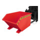 Bauer Südlohn Bac basculant GU 500, peint, rouge feu