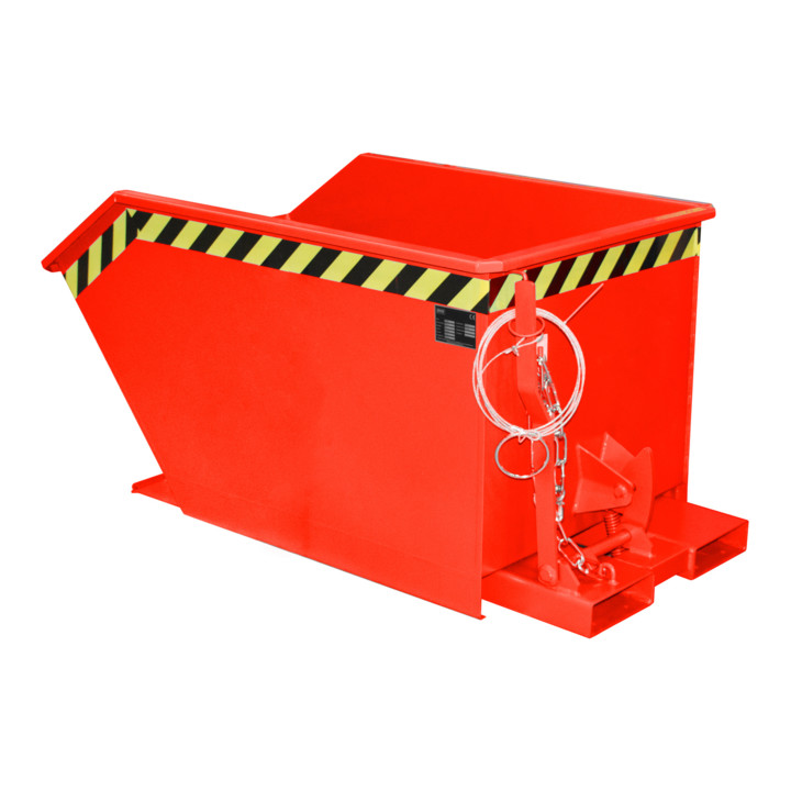 Bauer Südlohn Bac basculant GU 500, peint, rouge feu