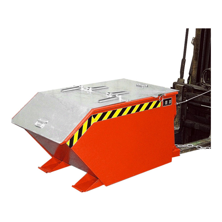 Bauer Südlohn Bac basculant GU 500, peint, rouge feu