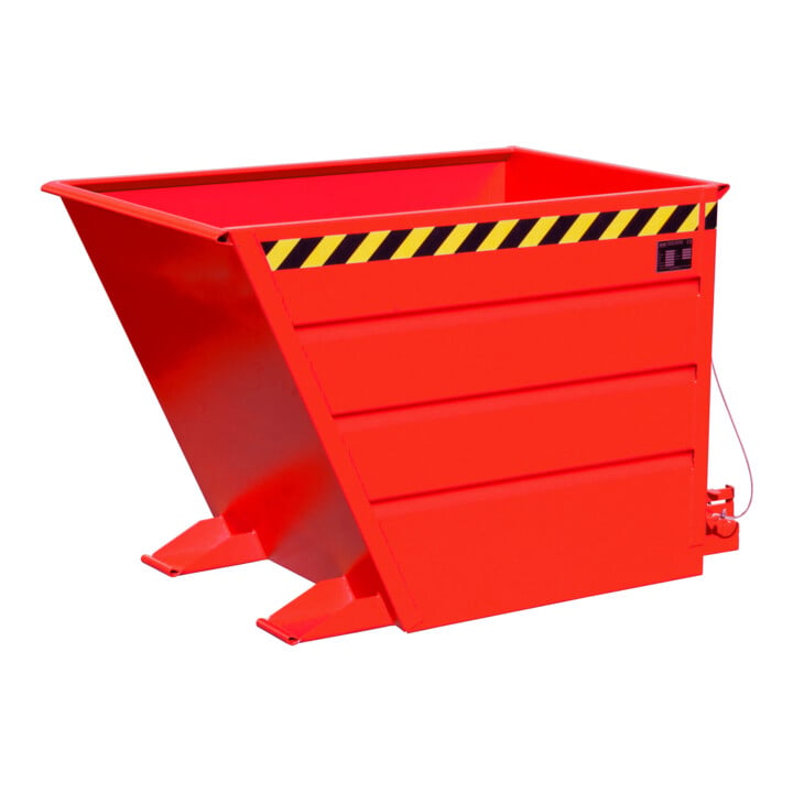 Bauer Südlohn Bac basculant VG 700, peint, rouge feu