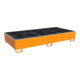 Bauer Südlohn Bac de rayonnage avec insert PE RW-GR 2700-3 PE, peint, orange jaune