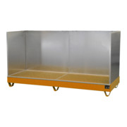 Bauer Südlohn Bac de récupération 2042/SW, peint, orange jaune