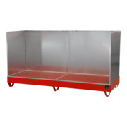 Bauer Südlohn Bac de récupération 2042/SW, peint, rouge feu