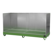 Bauer Südlohn Bac de récupération 2042/SW, peint, vert réséda