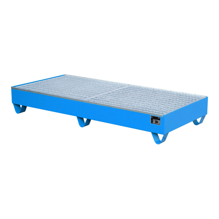 Bauer Südlohn Bac de récupération 2050, peint, bleu clair
