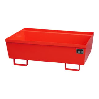 Bac de récupération Bauer Südlohn AO-2, laqué, rouge feu