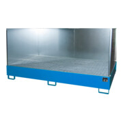 Bauer Südlohn Bac de récupération AW 1000-10F/SW, peint, bleu clair