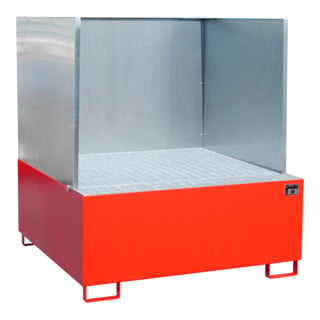 Bauer Südlohn Bac de récupération AW 1000/SW, peint, rouge feu