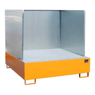 Bauer Südlohn Bac de récupération AW 450/SW, peint, orange jaune