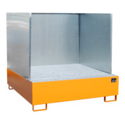 Bauer Südlohn Bac de récupération AW 450/SW, peint, orange jaune