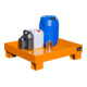 Bauer Südlohn Bac de récupération AW 60-2, peint, orange jaune