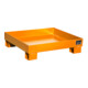 Bauer Südlohn Bac de récupération AW 60-2, peint, orange jaune